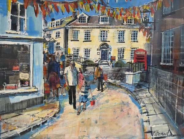 - Mixed Media on Board, Painting by Mike Bernard, measuring 29 x 36 cm (H x W) framed at 55 x 63 cm £1100